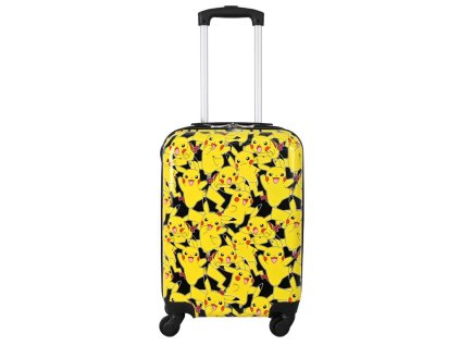 KUFR CESTOVNÍ NA KOLEČKÁCH  POKÉMON|PIKACHU|34 x 50 x 21 cm
