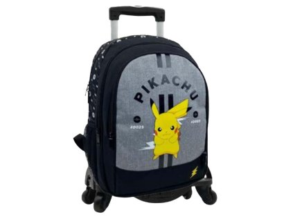 BATOH S VOZÍKEM|POKÉMON  PIKACHU|31 x 44 x 22 cm