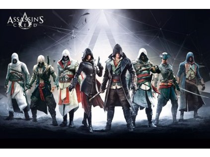 PLAKÁT 61 x 91,5 cm|ASSASSINS CREED  CHARACTERS