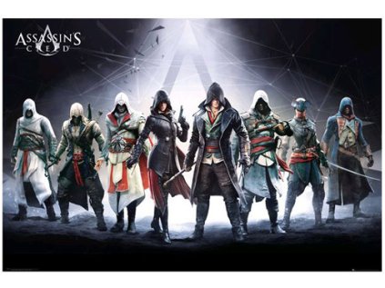 PLAKÁT 61 x 91,5 cm|ASSASSINS CREED  CHARACTERS