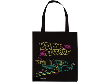 TAŠKA SHOPPING|BACK TO THE FUTURE  NEON|37 x 42 cm