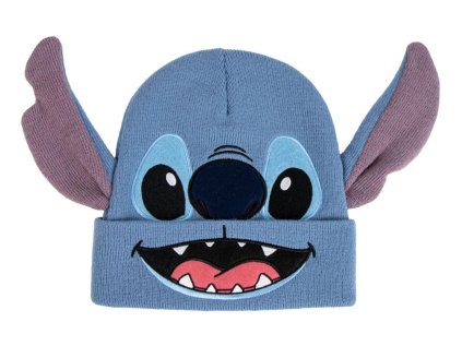ČEPICE ZIMNÍ DĚTSKÁ|DISNEY  LILO & STITCH|STITCH WITH BIG EARS