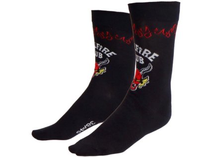 PONOŽKY UNISEX|STRANGER THINGS  HELLFIRE CLUB|EU 38-45