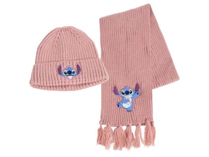ZIMNÍ SET2 DĚTSKÝ|ČEPICE & ŠÁLA  DISNEY|LILO & STITCH|STITCH