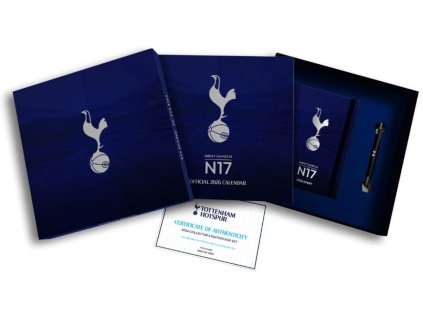 KALENDÁŘ 2026 DÁRKOVÝ SET|FOTBAL  TOTTENHAM FC|KALENDÁŘ-DIÁŘ-PROPISKA
