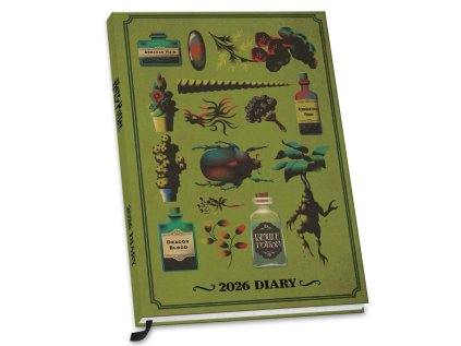 DIÁŘ 2026 A5|HARRY POTTER  HOGWARTS (15 x 21,5 cm)