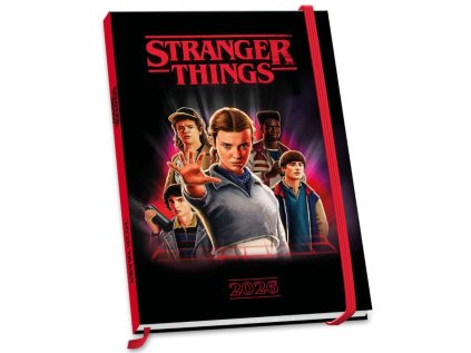 DIÁŘ 2026 A5|STRANGER THINGS  TEAM (15 x 21,5 cm)