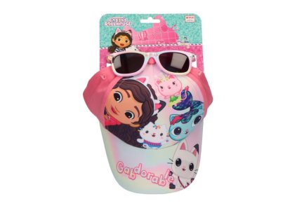 ČEPICE KŠILTOVKA DĚTSKÁ S BRÝLEMI  GABBY'S DOLLHOUSE|GABDORABLE