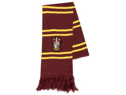 ŠÁLA PLETENÁ|HARRY POTTER  GRYFFINDOR HOUSE|20 x 190 cm