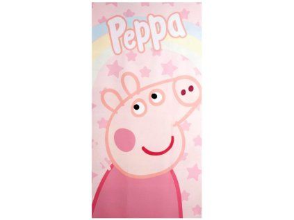 RUČNÍK OSUŠKA DĚTSKÝ|PEPPA PIG  CHARACTER|70 x 140 cm