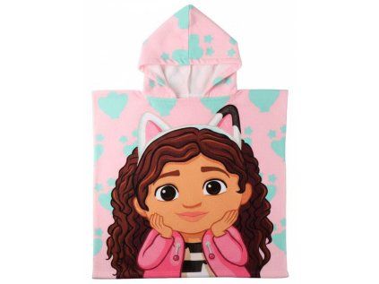 RUČNÍK DĚTSKÝ PONČO|NETFLIX  GABBY'S DOLLHOUSE|CHARACTERS