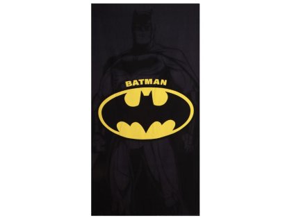 RUČNÍK OSUŠKA|DC COMICS|BATMAN  LOGO|90 x 180 cm