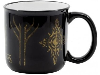 HRNEK KERAMICKÝ|LORD OF THE RINGS  415 ml|SYMBOLY KRÁLOVSTVÍ