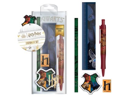 ŠKOLNÍ POMŮCKY SET5|HARRY POTTER  HOGWARTS|9 x 19 x 3 cm