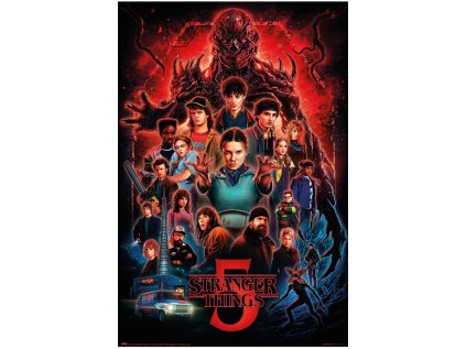 PLAKÁT 61 x 91,5 cm|STRANGER THINGS  SEASON 5