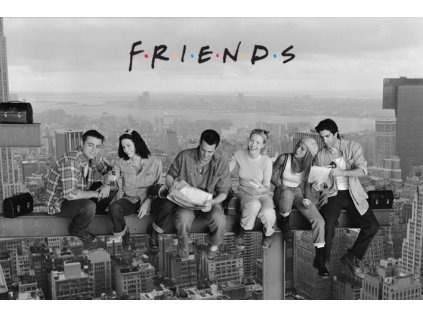 PLAKÁT 61 x 91,5 cm|FRIENDS  LUNCH ON A SKYSCRAPER