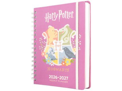 DIÁŘ 2026/2027 A5|HARRY POTTER  TÝDENNÍ|KROUŽKOVÁ VAZBA