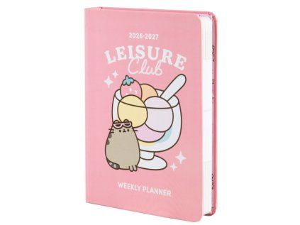 DIÁŘ 2026/2027 POCKET|PUSHEEN  TÝDENNÍ|LEPENÁ VAZBA