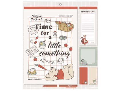KALENDÁŘ 2026/2027 PLÁNOVACÍ|DĚTSKÝ  DISNEY|WINNIE THE POOH (30 x 35 cm)