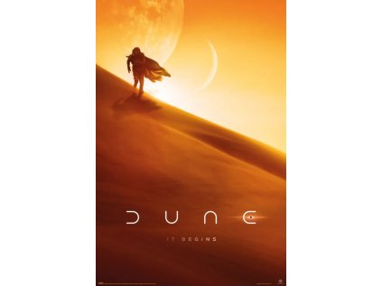 PLAKÁT 61 x 91,5 cm  DUNE|IT BEGINS