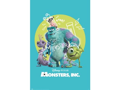 PLAKÁT 61 x 91,5 cm  DISNEY|PIXAR|MONSTERS INC.