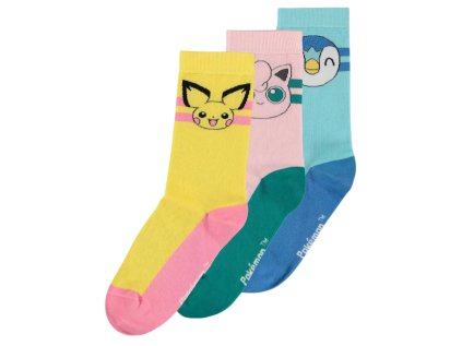 PONOŽKY DÁMSKÉ|BALENÍ 3 KUSŮ (Velikost EU 35-38)