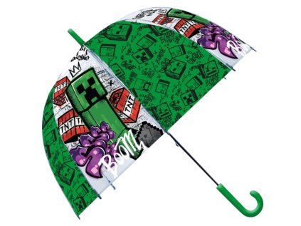 DEŠTNÍK MANUÁLNÍ|DĚTSKÝ|MINECRAFT  CREEPER AND TNT