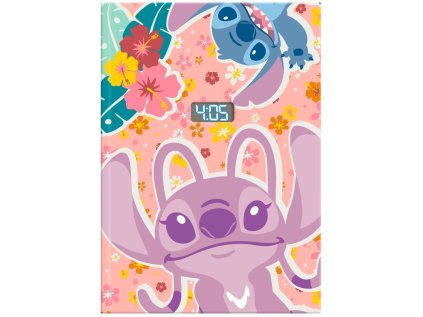 BLOK|ZÁPISNÍK A5|PREMIUM|DISNEY  LILO & STITCH|S LED HODINAMI