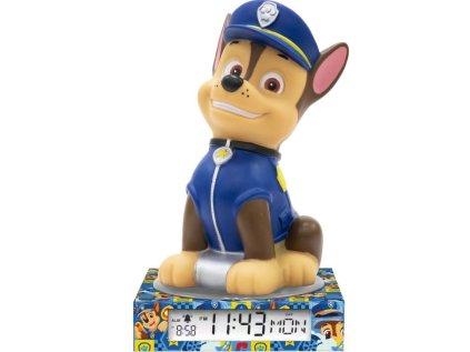 BUDÍK DIGITÁLNÍ STOLNÍ|PAW PATROL  3D CHASE|SVÍTÍCÍ|13 x 22 x 13 cm