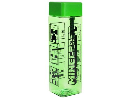LÁHEV NA PITÍ PLASTOVÁ|MINECRAFT  500 ml|CREEPER
