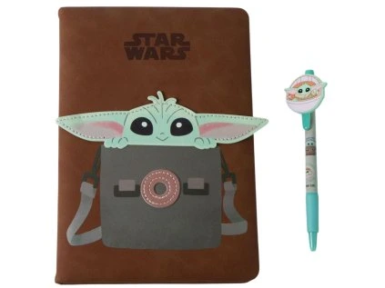 DÁRKOVÝ SET A5 BLOK|STAR WARS  MANDALORIAN|A5 BLOK-PROPISKA