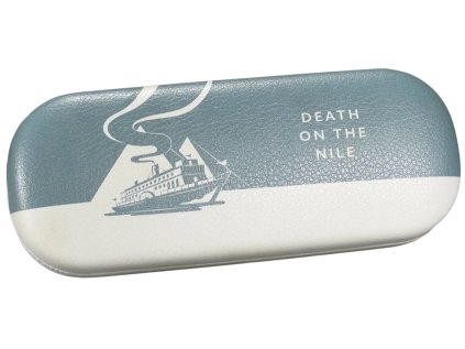 POUZDRO NA BRÝLE|AGATHA CHRISTIE  DEATH ON THE NILE|17 x 7 x 4 cm
