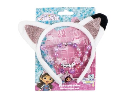 MÓDNÍ DOPLŇKY SET3|DĚTSKÝ SET  GABBY'S DOLLHOUSE|GABBY AND CAT