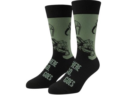 PONOŽKY PÁNSKÉ|STAR WARS  THE MANDALORIAN|EU 38-45