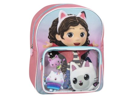 BATOH DĚTSKÝ|GABBY'S DOLLHOUSE  CHARACTERS|25 x 31 x 14 cm