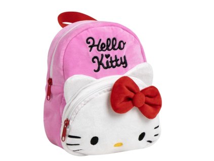 BATOH DĚTSKÝ|HELLO KITTY  FACE|18 x 22 x 12 cm