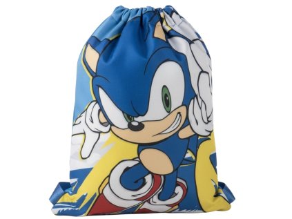 PYTLÍK GYM BAG|SONIC  THE HEDGEHOG|27 x 33 cm