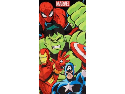 RUČNÍK OSUŠKA DĚTSKÁ|MARVEL  AVENGERS|HEROES