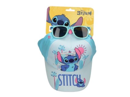 ČEPICE KŠILTOVKA DĚTSKÁ S BRÝLEMI  DISNEY|LILO & STITCH|STITCH