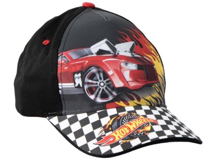 ČEPICE BASEBALLOVÁ|DĚTSKÁ  HOT WHEELS|RED SPORT CARS