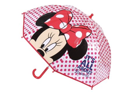 DEŠTNÍK MANUÁLNÍ|DĚTSKÝ|DISNEY  MINNIE MOUSE|PRŮMĚR 71 cm