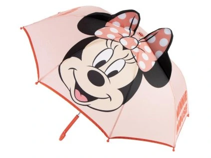DEŠTNÍK MANUÁLNÍ|DĚTSKÝ|DISNEY  MINNIE MOUSE|PRŮMĚR 70 cm