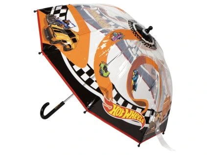 DEŠTNÍK MANUÁLNÍ|DĚTSKÝ|HOT WHEELS  CARS|PRŮMĚR 70 cm