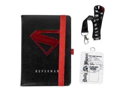 BLOK|ZÁPISNÍK A5|DC COMICS  SUPERMAN|S KLÍČENKOU