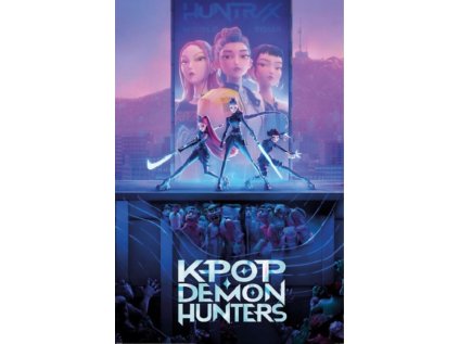 PLAKÁT 61 x 91,5 cm|K-POP  K-POP DEMON HUNTERS|KEY ART