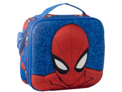 TAŠKA NA SVAČINU 3D|TERMO|MARVEL  SPIDERMAN|23,5 x 20 x 10 cm