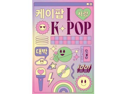 PLAKÁT 61 x 91,5 cm|K-POP  K-POP|ICONS