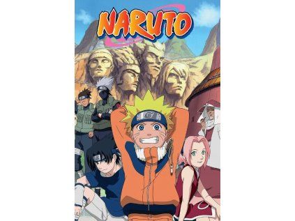PLAKÁT 61 x 91,5 cm  NARUTO|MOUNTAINS