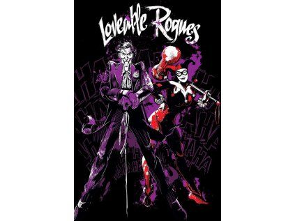 PLAKÁT 61 x 91,5 cm  DC COMICS|BATMAN|LOVEABLE ROGUES