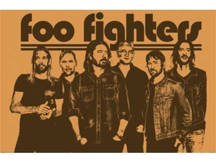 PLAKÁT 61 x 91,5 cm  FOO FIGHTERS|BAND